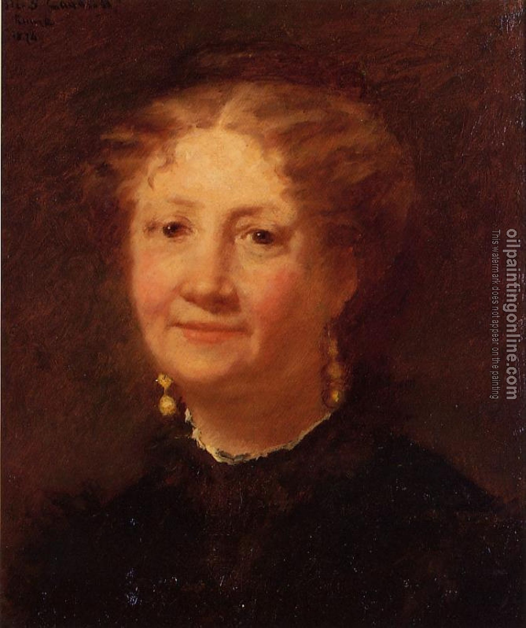 Cassatt, Mary - Portrait of Madame Cordier